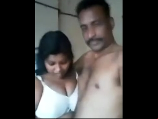 Indian Mallu Aunty Hardcore Sexual Intercourse Helter-skelter Homemade Alone